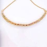 Rainbow Tennis Bolo Bracelet