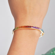 Rainbow Gemstone Bracelet