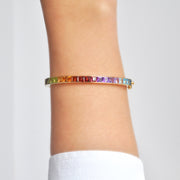 Rainbow Gemstone Bracelet