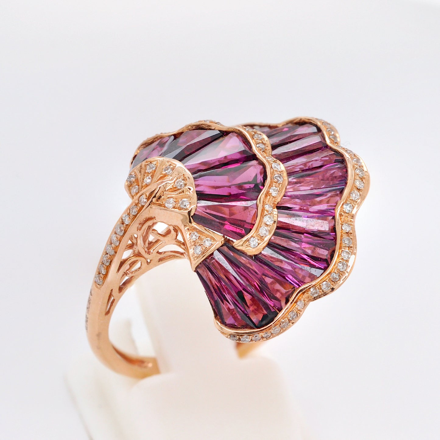 Rhodolite Ring
