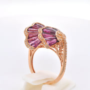 Rhodolite Ring