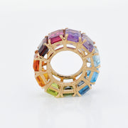Multi Circle Round Pendant