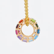 Multi Circle Round Pendant