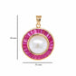 gold and ruby necklaces