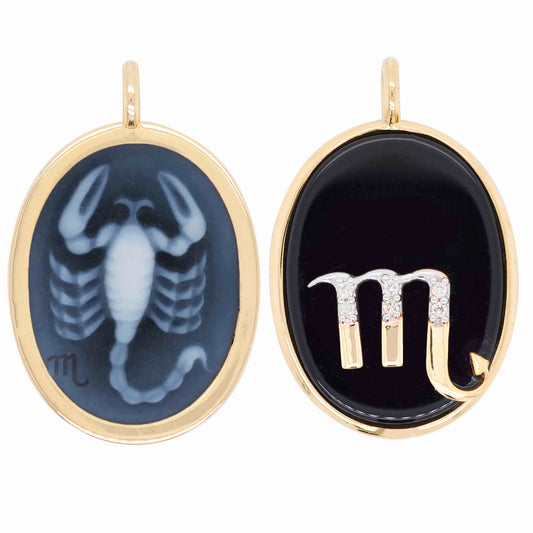 scorpio zodiac necklace