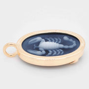 scorpio necklace gold