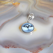 Cameo Swan Pendant