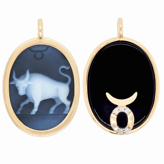 taurus zodiac necklace