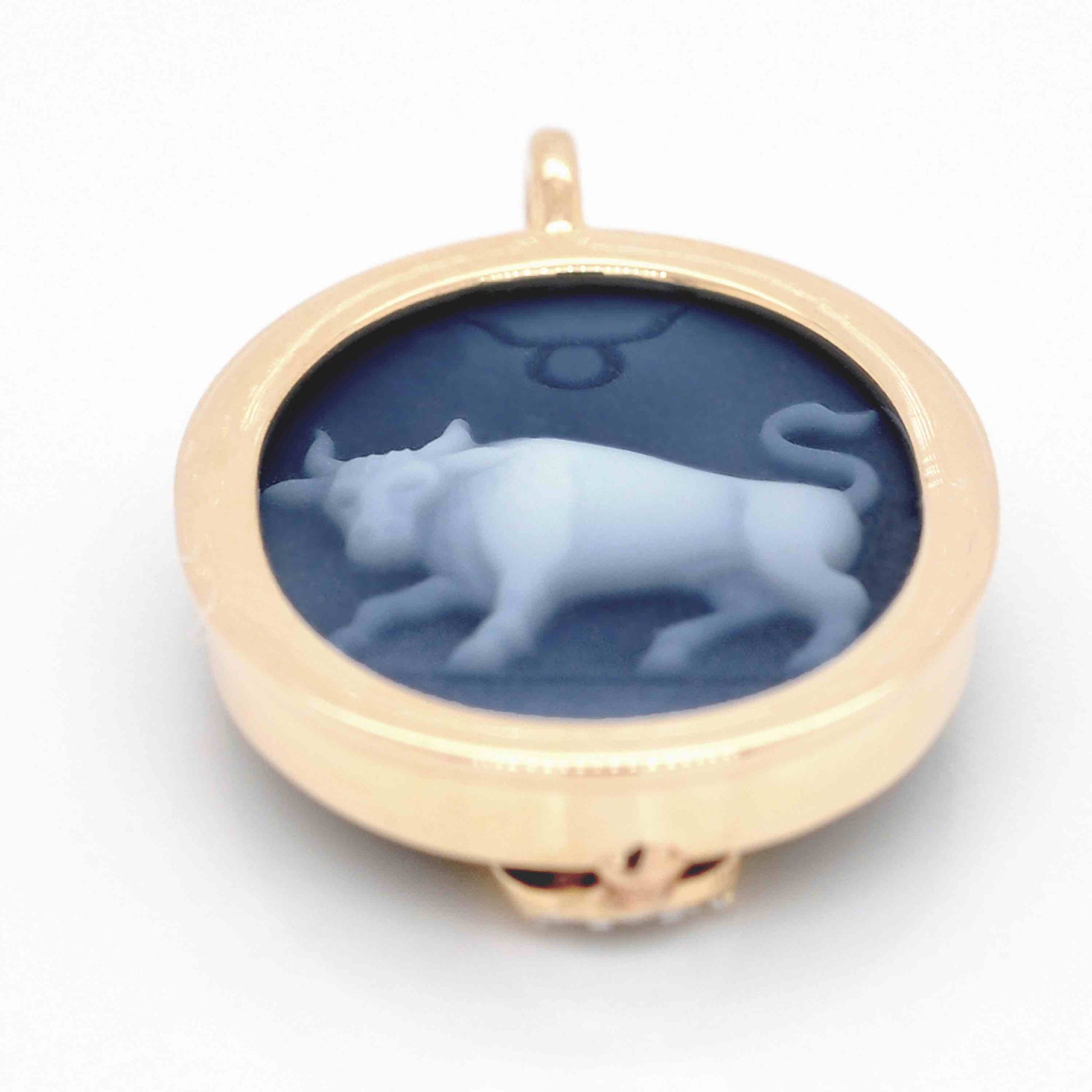 gold zodiac necklace