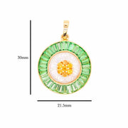 Tsavorite Garnet Pendant