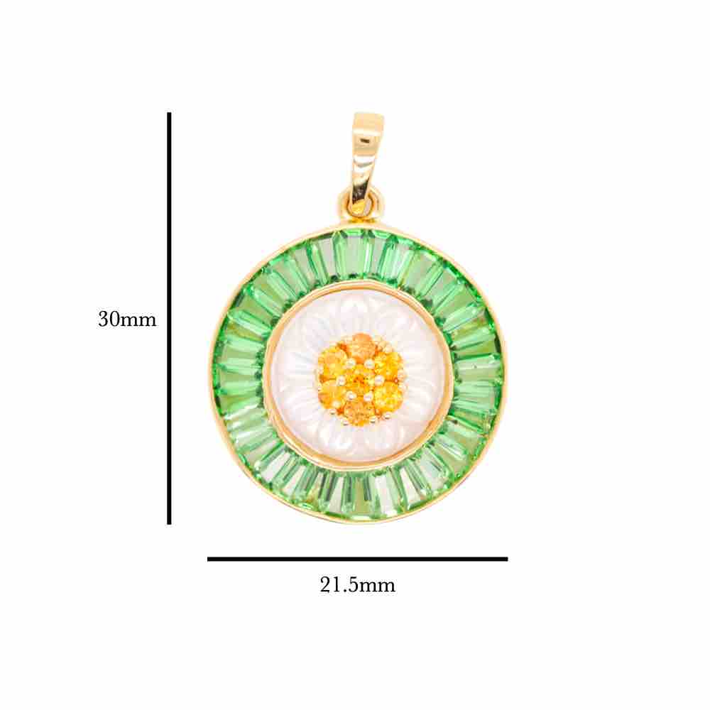Tsavorite Garnet Pendant