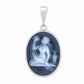 Pendentif zodiaque sculpté Cameo Vierge