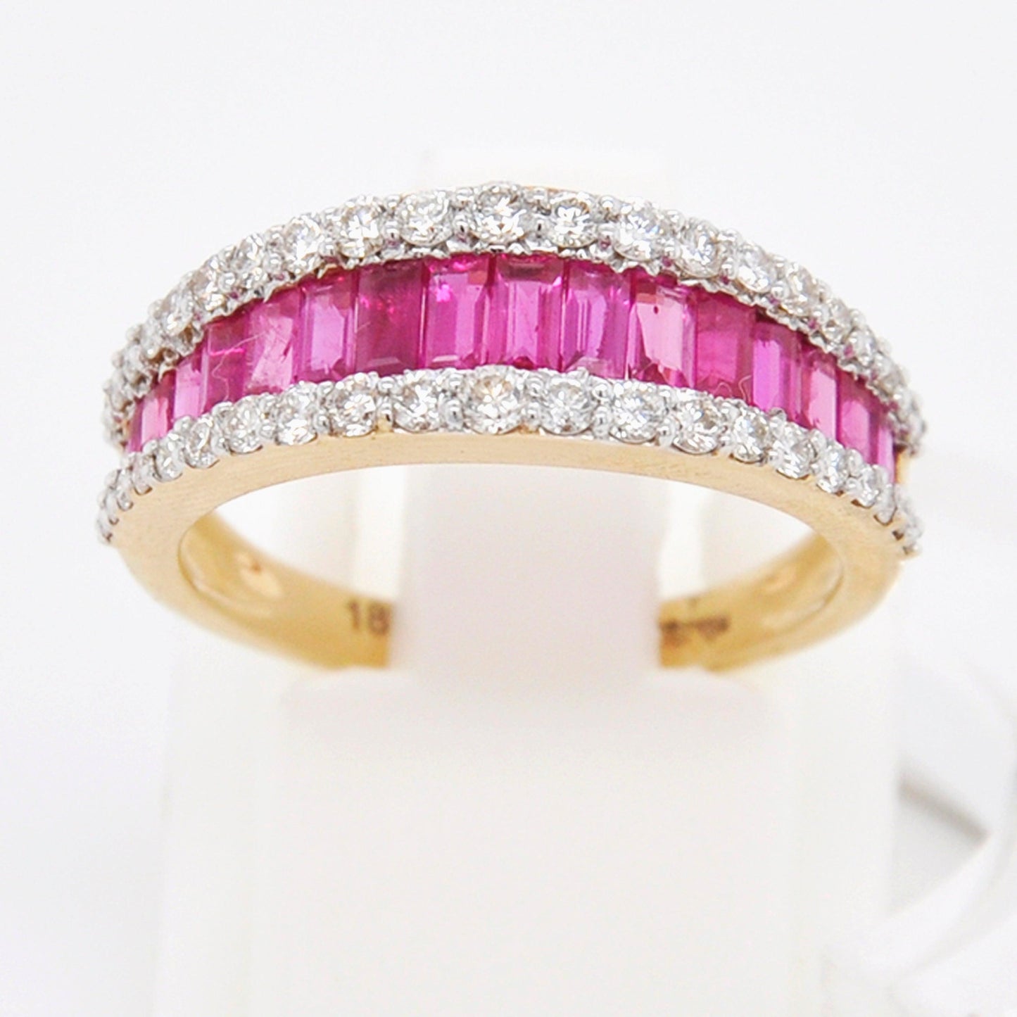 vintage ruby band ring