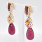 Gradient Dangle Earrings